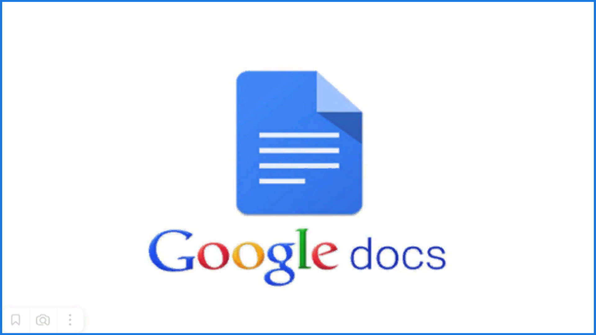 Гугл документы – программа редактор