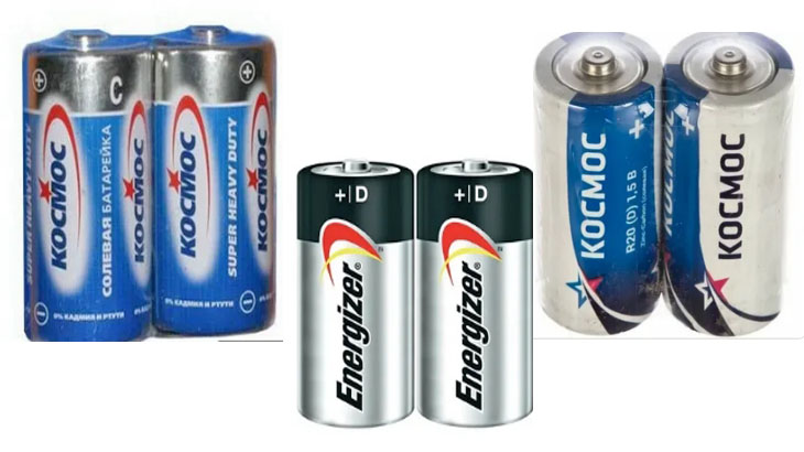 Батарейки изготовлены в России